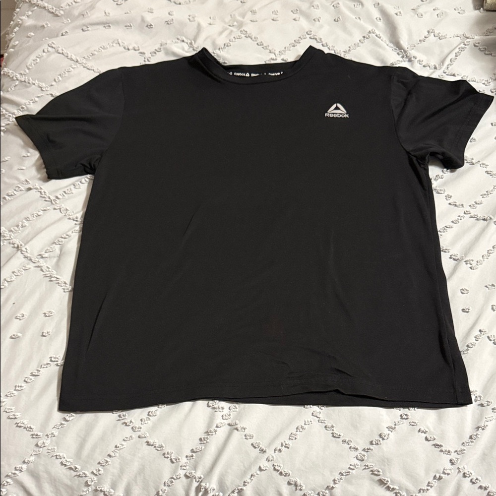 Reebok Men's Black Short Sleeve Tee